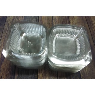 COMBO 100 HỘP NHỰA TAI GẤU H128, KÍCH THƯỚC LỌT LÒNG 10 X 10 X 6 CM
