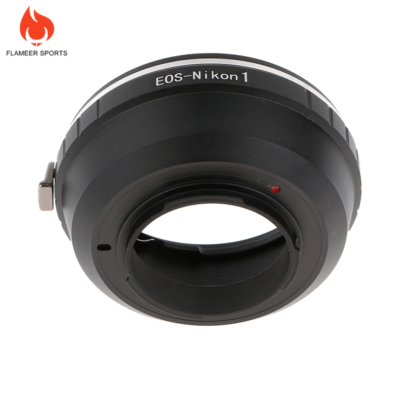 Flameer Sports Aluminum Alloy Adapter Ring for Canon EOS EF EF S Lens to Nikon   J1 V1