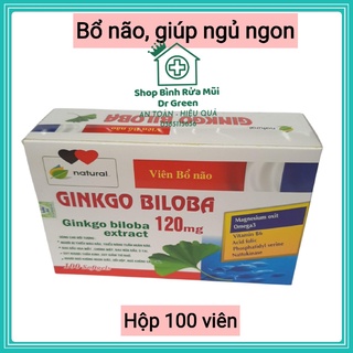 Viên bổ não Ginkgo Biloba 120mg hộp 100 viên