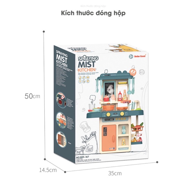 Bộ đồ chơi nhà bếp Toyshouse cho bé từ 2-10 tuổi