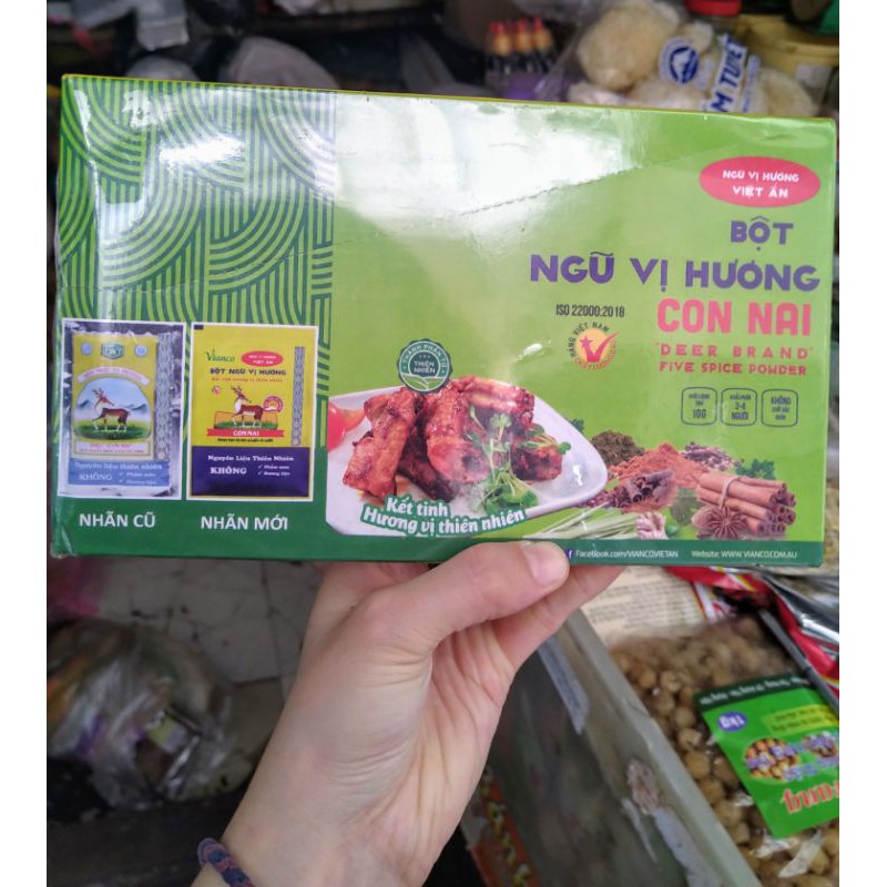 Hộp Ngũ vị hương Con nai của Vianco (5g -10g)