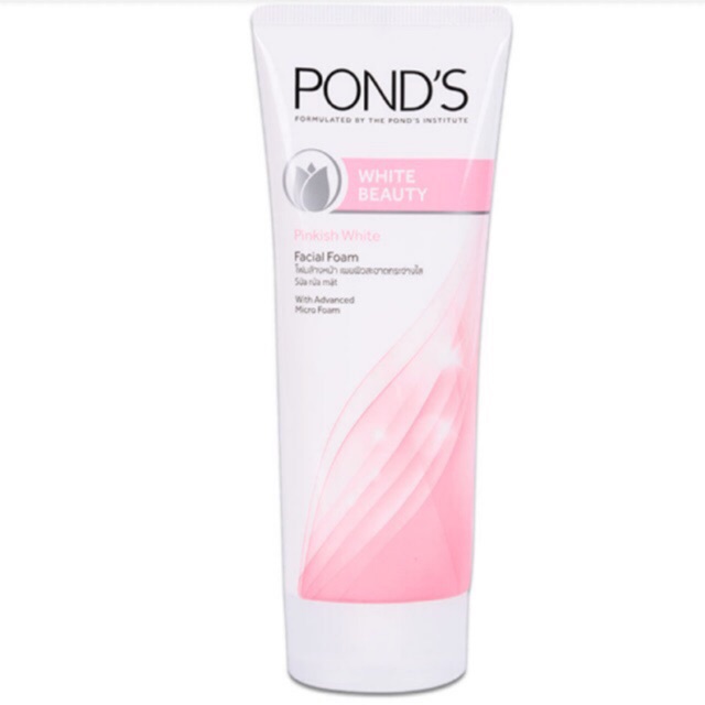 Sữa Rửa Mặt Trắng Hồng Pond's White Beauty 50g
