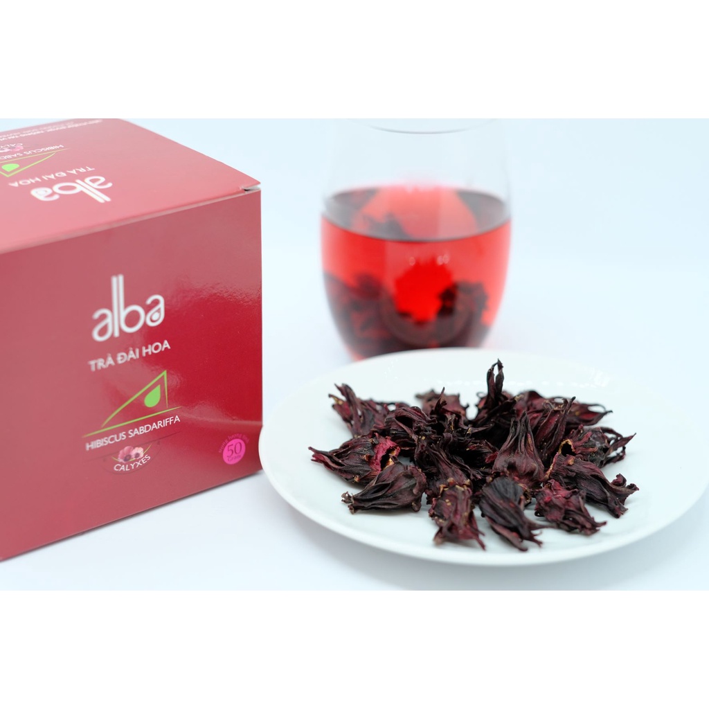 Trà đài hoa Hibiscus, giải khát, hỗ trợ ngăn ngừa lão hóa, tốt cho sức khỏe 50 gr