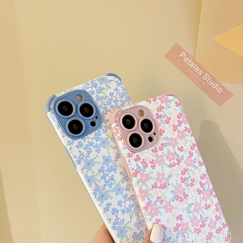 Ốp điện thoại da tpu hình hoa cho iPhone 11 Pro Max X Xr Xs Max 7 8 Plus Se 2020 12 pro max 12 mini 13 pro max 13 mini | BigBuy360 - bigbuy360.vn