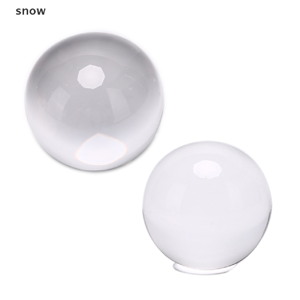 Quả cầu pha lê thủy tinh trong suốt 40/50mm làm đạo cụ chụp ảnh