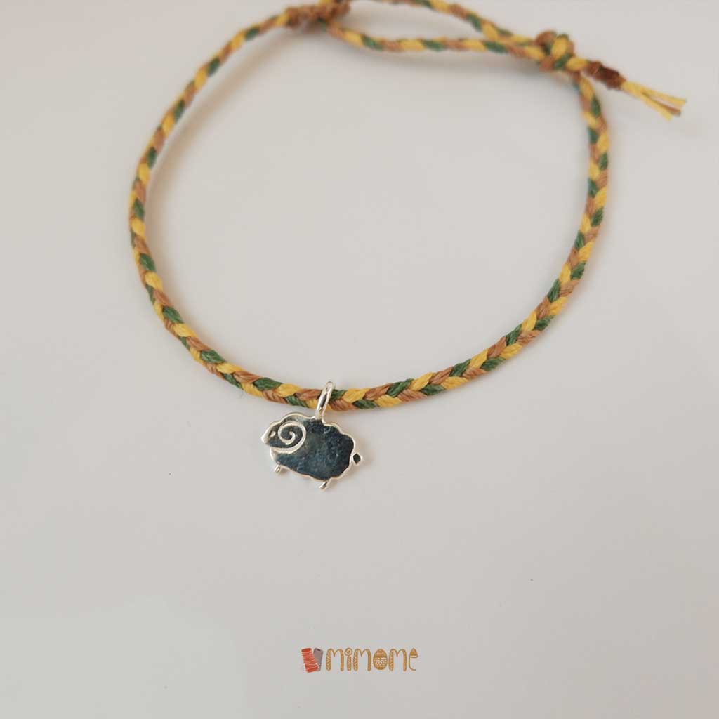 Vòng bính waterproof phối màu charm bạc s925 cung hoàng đạo (3)