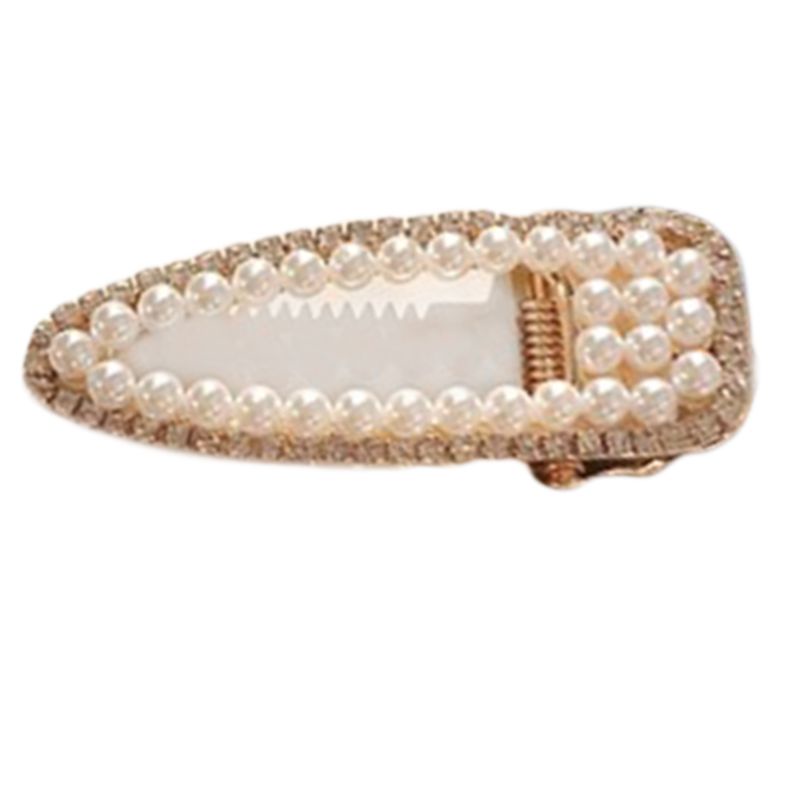 Kẹp Tóc Đính Kim Cương Giả Lấp Lánh Phong Cách Hàn Quốc