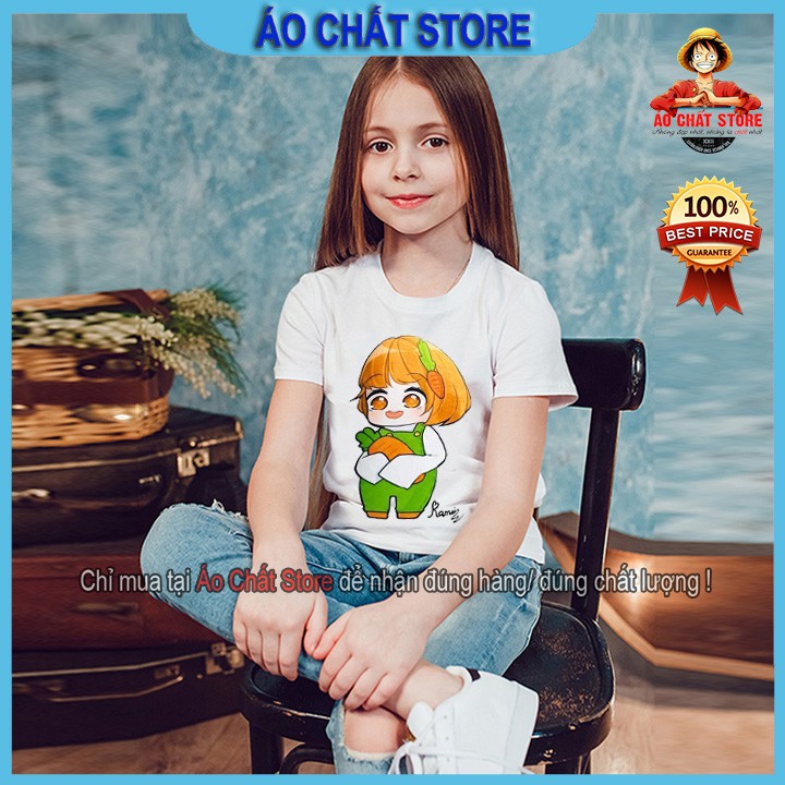 (3 MÀU) Áo thun KAMUI HERO TEAM nhiều màu siêu đẹp cho bé gái | Áo Chất Store