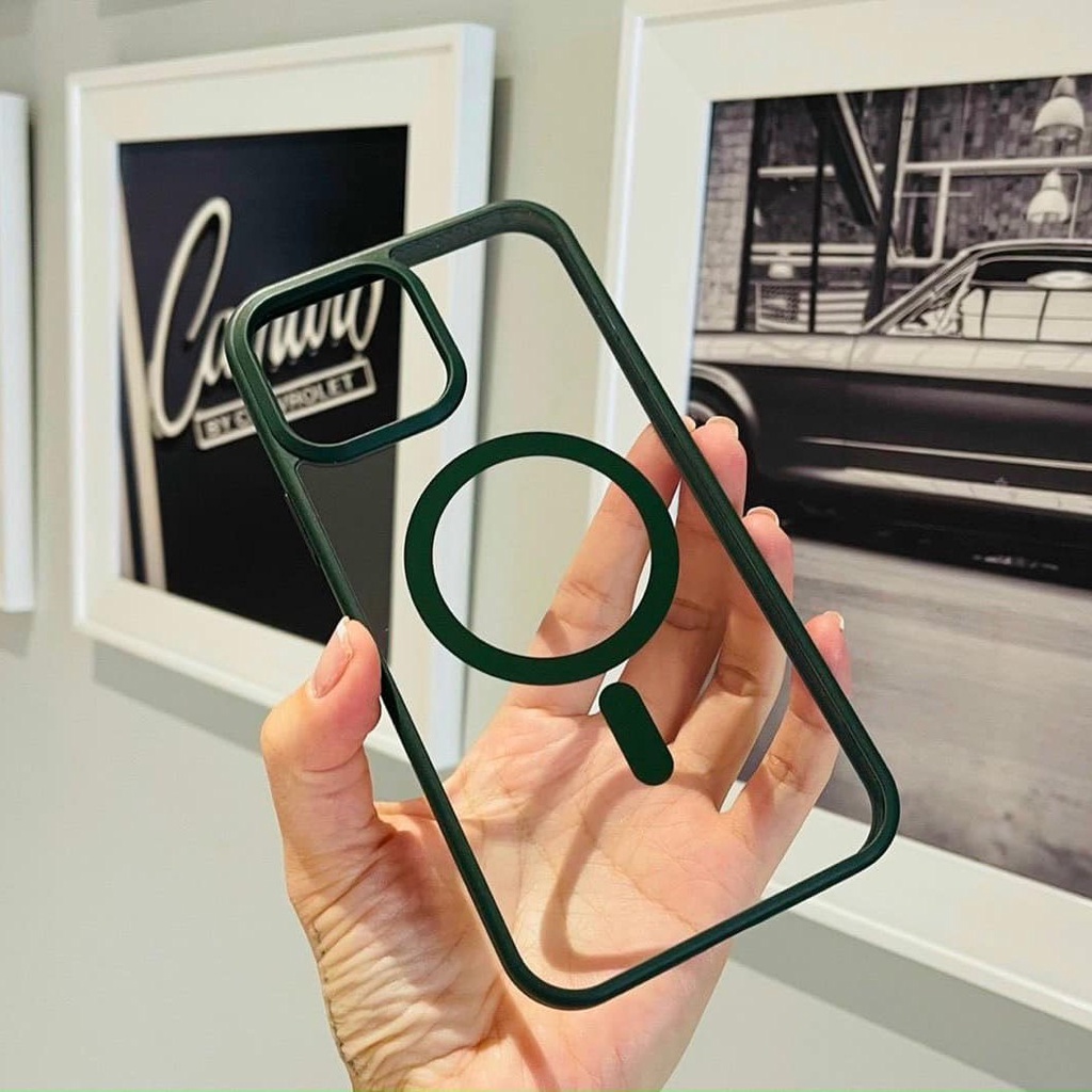 Ốp lưng  chính hãng X&M viền màu cho iP 12 Promax/ 13/ 13 Pro/ 13 Promax