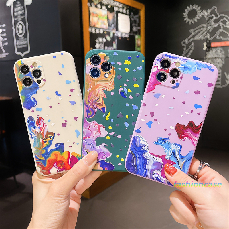 Casing Xiaomi Redmi POCO X3 NFC X3 PRO M3 Redmi 9 9C NFC 9A 9i 9T 9 PRO Power 10X POCO M2 PRO Redmi Note 9 8 10 10S 9 PRO MAX 9S Colorful Watercolor Soft TPU Cover