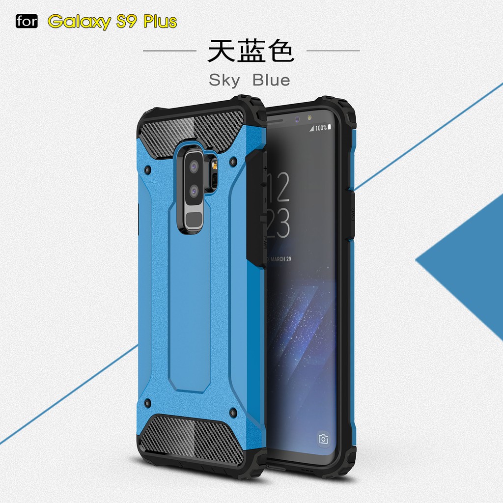 Ốp điện thoại TPU PC giáp cứng cho Samsung Galaxy S9/S9 Plus/Note 9