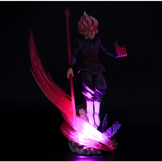 (Hết hàng) Mô hình Goku supper saiyan Rose có Led Dragon ball