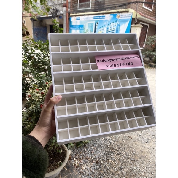 Khay đựng son 100 ô phân tầng