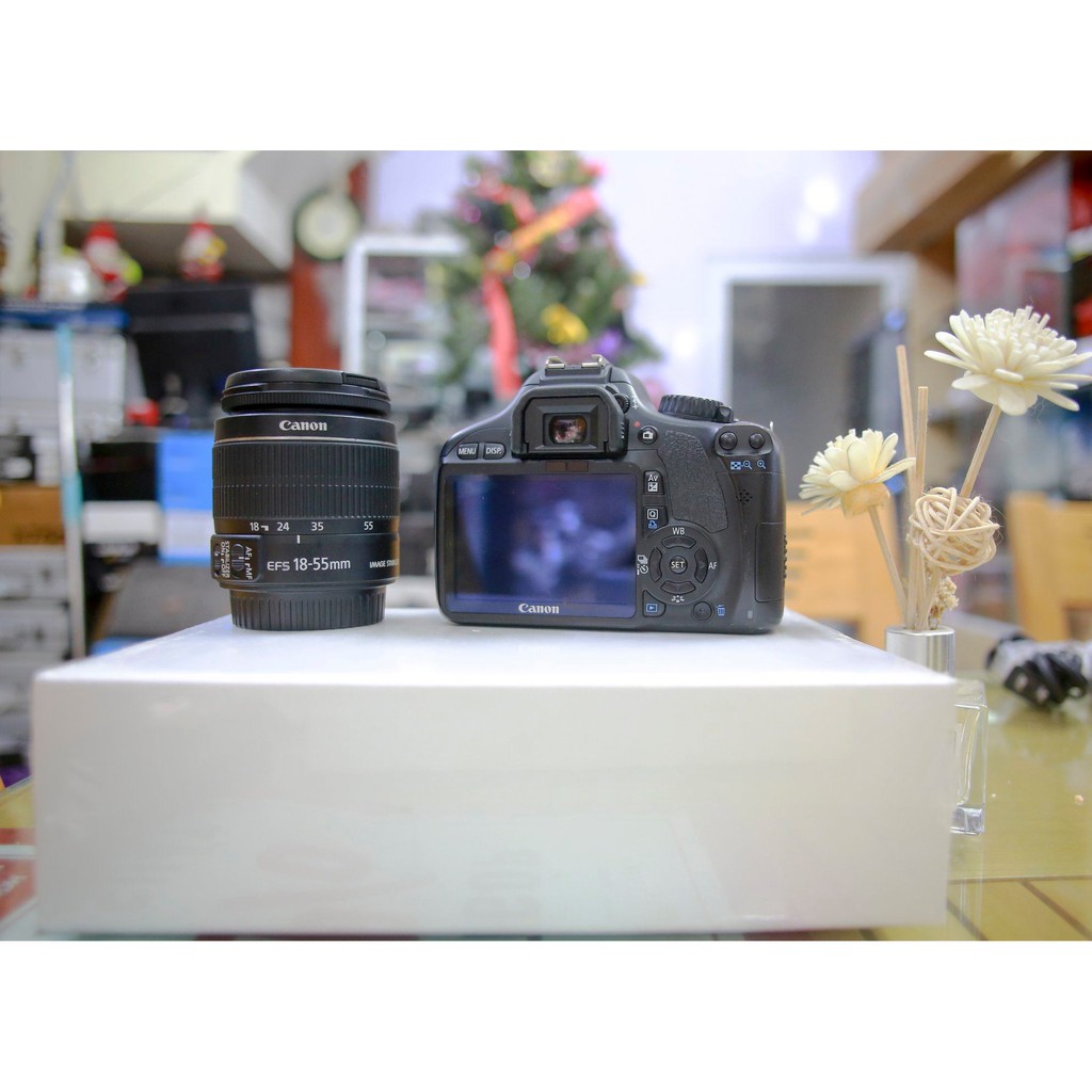 Combo máy ảnh Canon 550D kèm len kit 18 55 is II . Sự lựa chọn khởi đầu hoàn hảo !