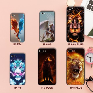 Ốp lưng iphone 6 / 6g/6s - iphone 7/8 - iphone 6 plus - iphone 7 plus /8 plus in hình sói chất