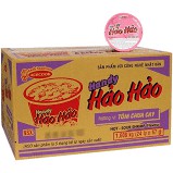 Thùng mì ly Handy hảo hảo tôm chua cay 24ly*65g