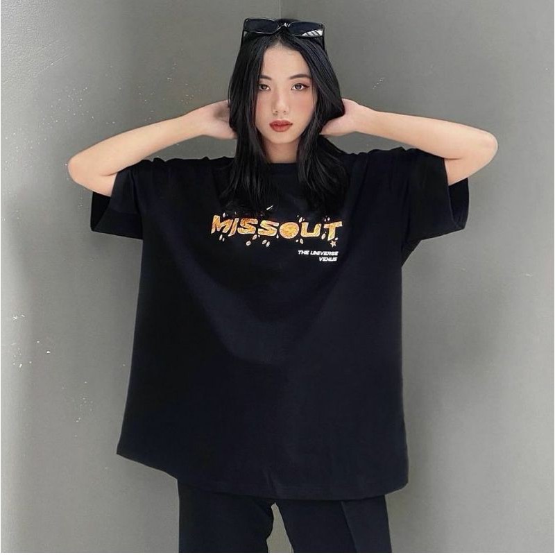 [Vải dày] Áo Thun Tay Lỡ Missout Venus Unisex Form Rộng Phong Cách Hàn Quốc và