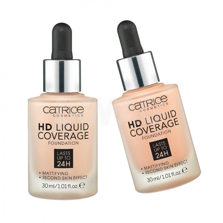 Kem nền Catrice HD Liquid Foundation che khuyết điểm kiềm dầu 30ml #030 Sand beige