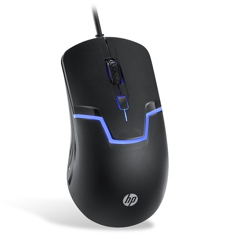 Chuột Máy Tính Có Dây Gaming Chính Hãng HP M100 Led 7 Màu, Độ Nhạy Cao, Cho Máy Bàn Và Laptop, Bảo Hành 12 Tháng