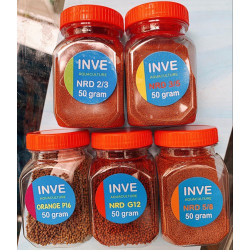 THỨC ĂN CÁM THÁI INVE ORANGE P16 HỦ 50GR