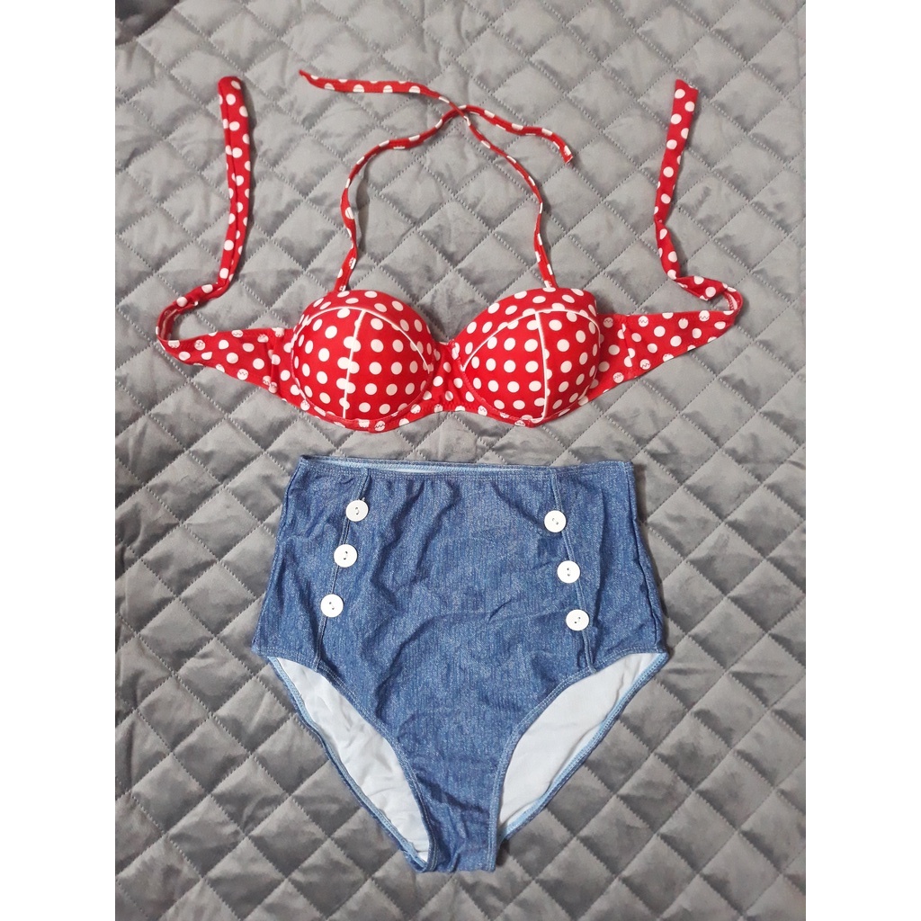 SET BIKINI CHẤM BI [MÃU 2]