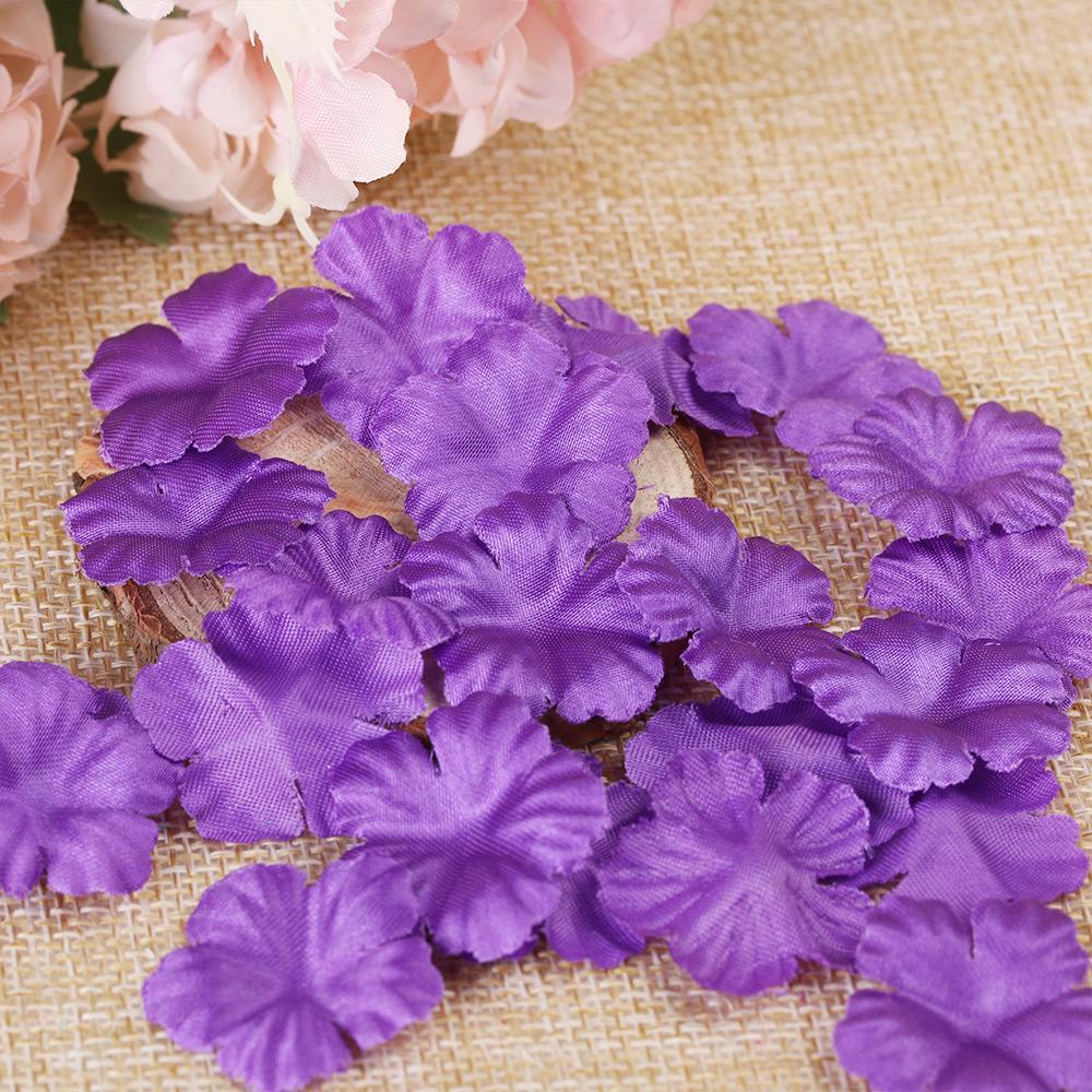 Bộ 100 Cánh Hoa Hồng Lụa Trang Trí Tiệc Cưới