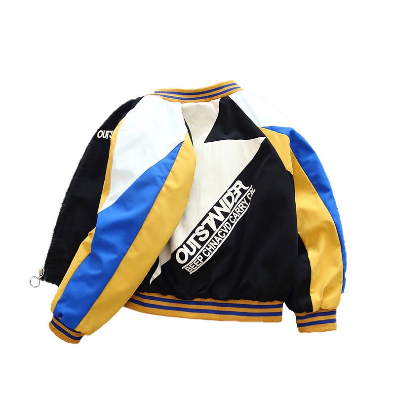 Áo Khoác Bóng Chày Thời Trang Mùa Xuân Cho Bé Trai 2022