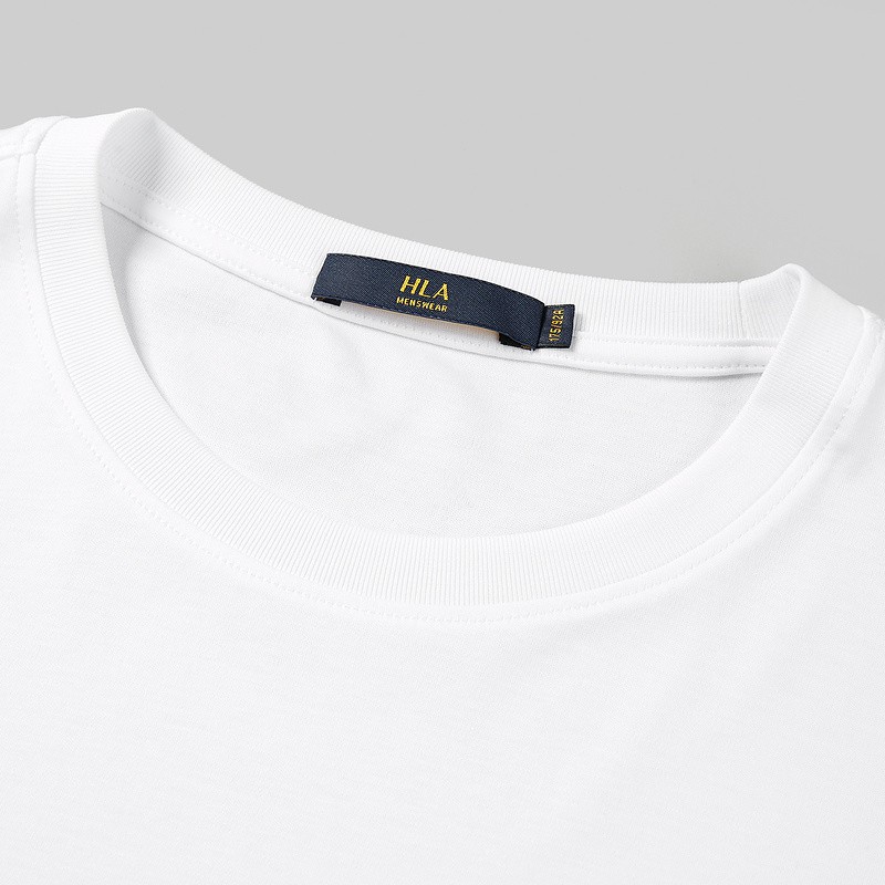 Áo Thun Nam Tay Ngắn HLA Shurou cotton short-sleeved T-shirt