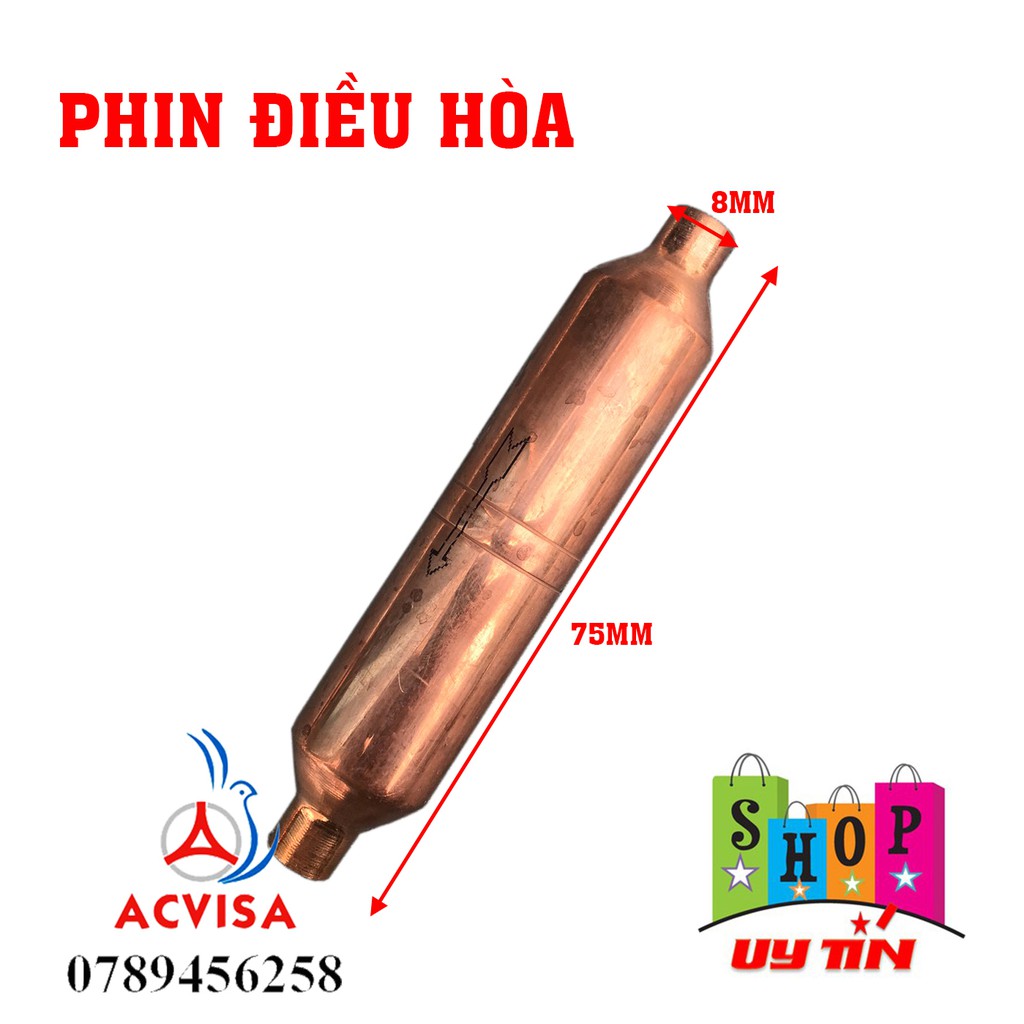 Phin điều hòa, phin lọc gas 1HP - 3HP - 5 HP - Hàng chất lượng tốt
