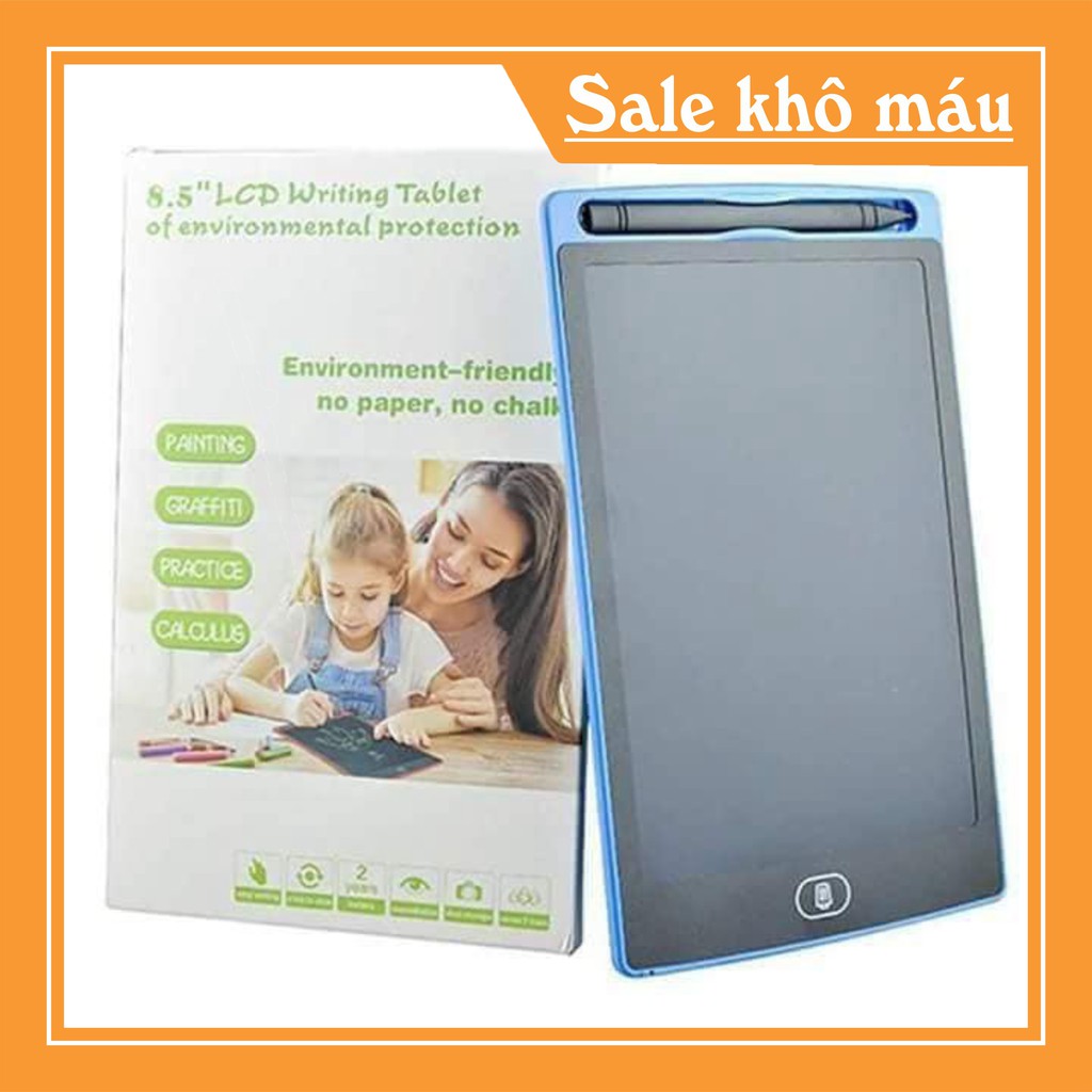 Bảng Viết Vẽ Điện Tử Tự Xóa Thông Minh Màn LCD 8,5 inch Cho Bé