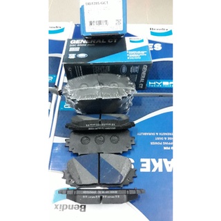 Bố thắng trước ( Đời sau đĩa ) VIOS  2008 + 2021 Bendix DB1785 GCT