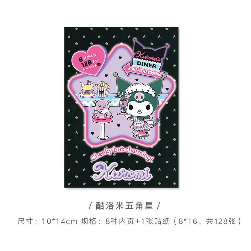 Sổ Ghi Chú In Họa Tiết Hoạt Hình Sanrio Dễ Thương Nhỏ Gọn