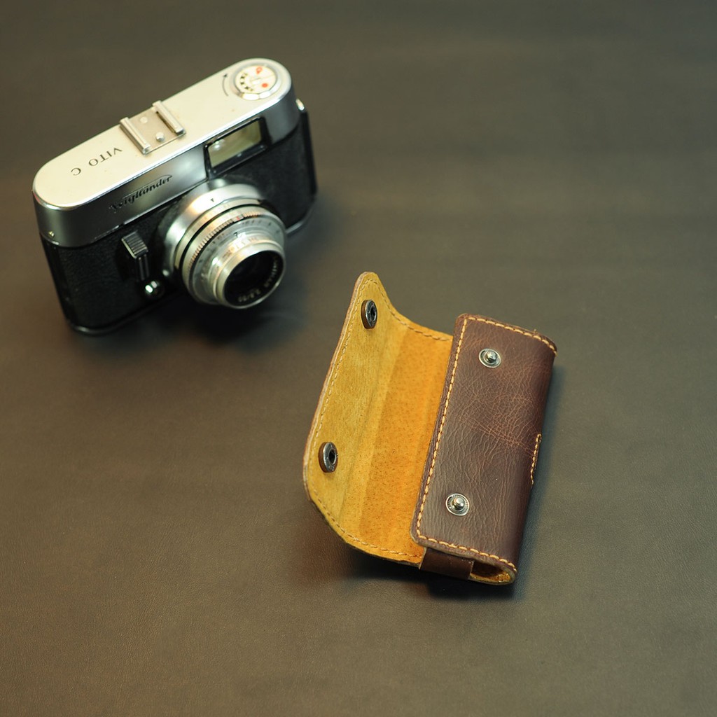 Bao da đeo hông cho Nokia 8800, 6700 - Bao da Handmade Mino Crafts VI142