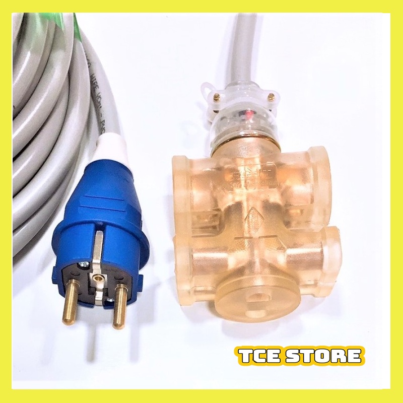 Ổ cắm điện cao su đúc siêu bền, không vỡ, chống va đập