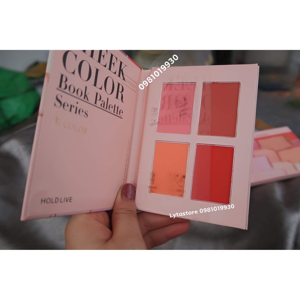 Bảng má hồng kèm phân mắt HOLD LIVE | BigBuy360 - bigbuy360.vn