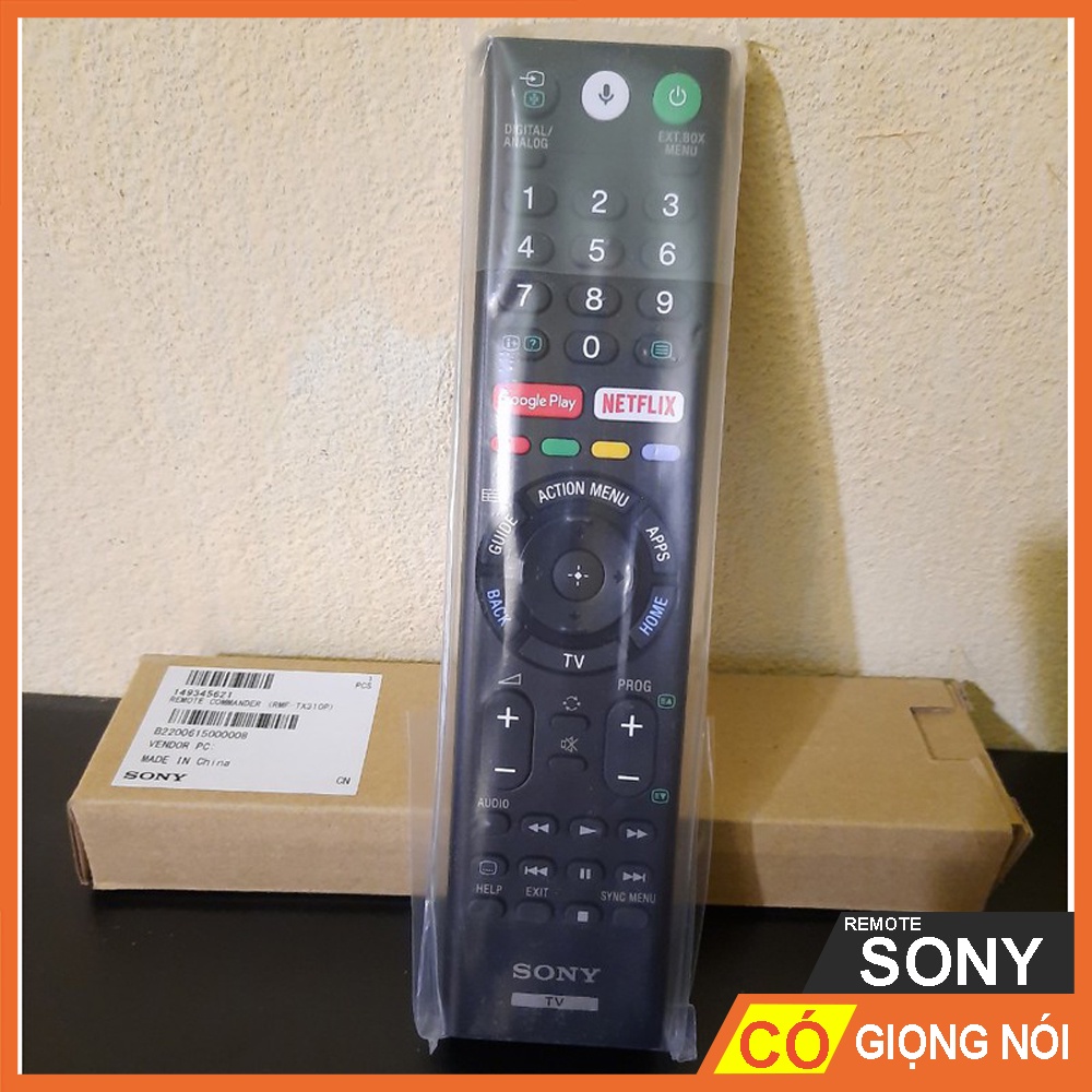 Điều khiển Tivi Sony giọng nói TX310p - Remote Sony Tx310p có giọng nói chính hãng