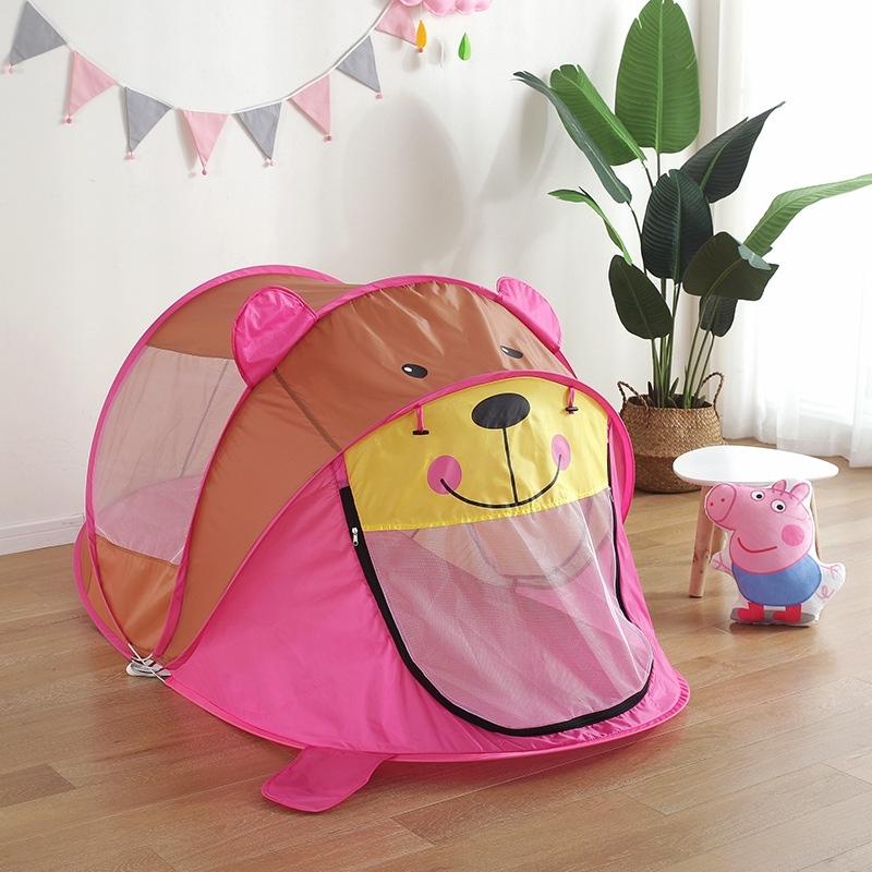 Lều cho bé hình động vật, Lều trẻ em tự bung cho bé trai bé gái chơi trong nhà, đi picnic GenKids