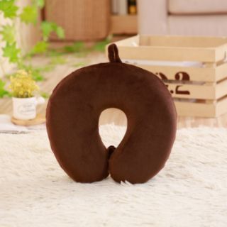 Gối cổ cao su non có khuy bấm (gối chữ U)