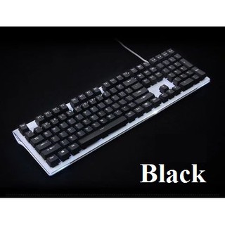 Set Keycap PBT White Doubleshot xuyên led (có hỗ trợ layout Corsair)