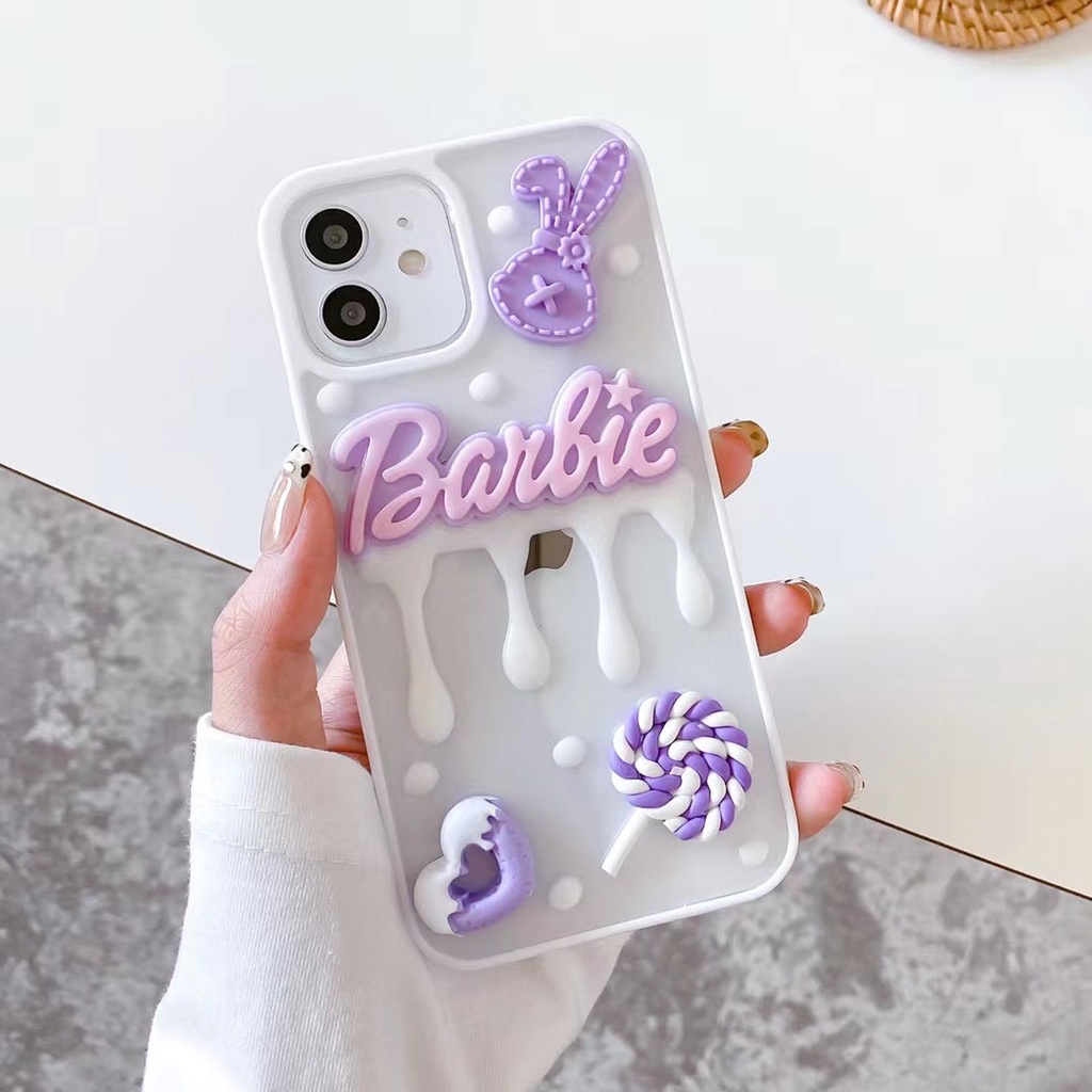 Ốp Điện Thoại Tpu Hình Búp Bê Barbie Cho Iphone 12 Pro Max 11 Pro Max Xs Max Xr X 7 8 Plus