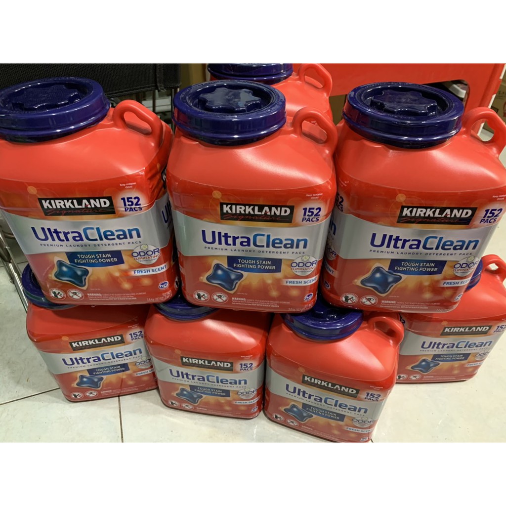 Viên Giặt Quần Áo KIRKLAND ULTRA CLEAN 152 viên