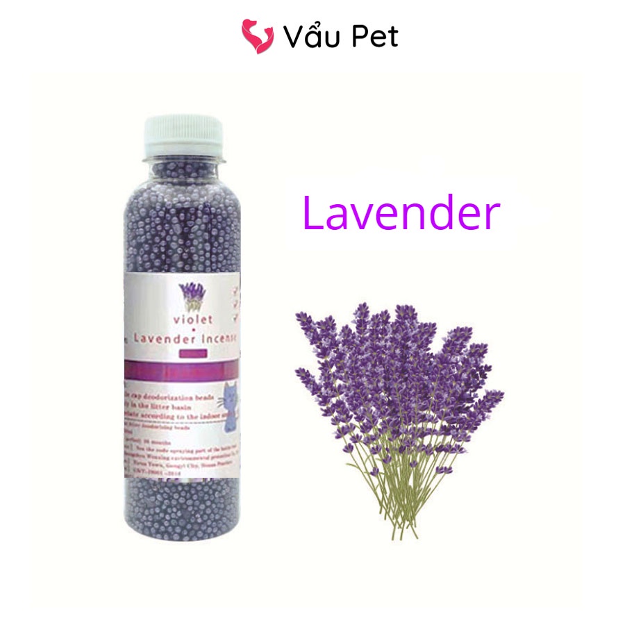 Hạt Khử Mùi Phân Mèo - Hạt Khử Mùi Cát Vệ Sinh Cho Mèo Lưu Hương Thơm Vẩu Pet Shop