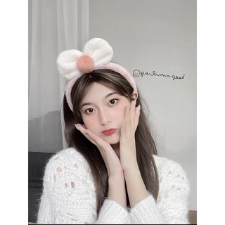 [Freeship] Cài tóc / Băng đô / Bờm tóc lông hình nơ xinh