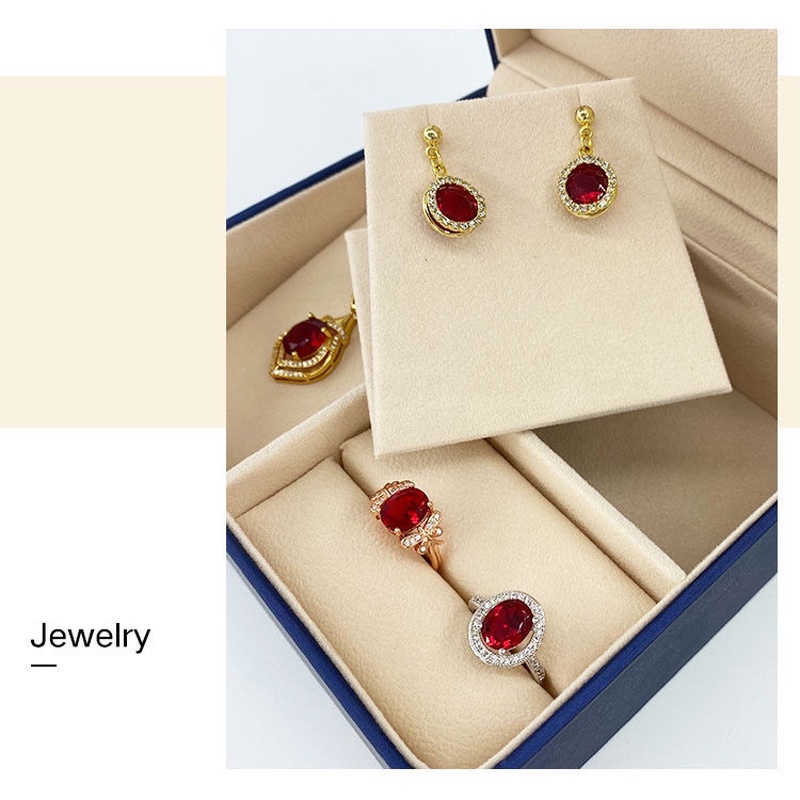 Hộp đựng trang sức bằng da cao cấp