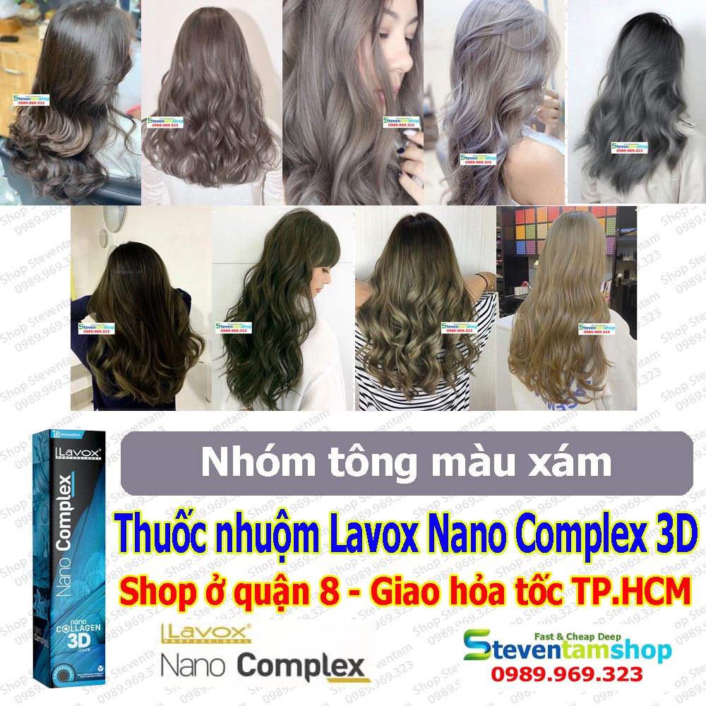 Nhuộm Lavox 3D Collagen siêu dưỡng
