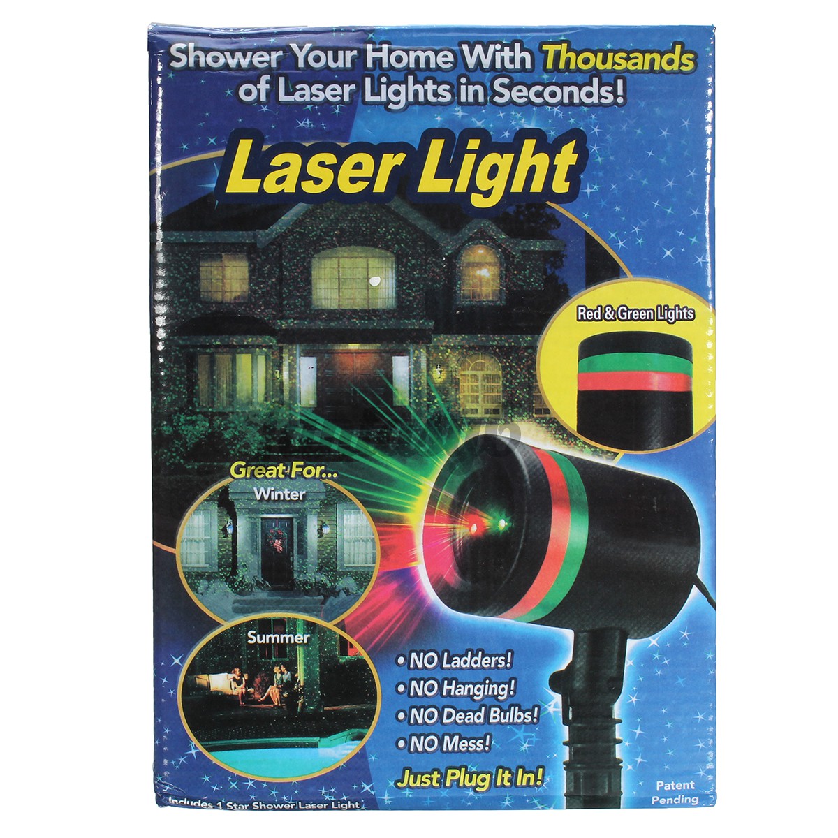 Đèn Chiếu Laser Hình Ngôi Sao Xinh Xắn