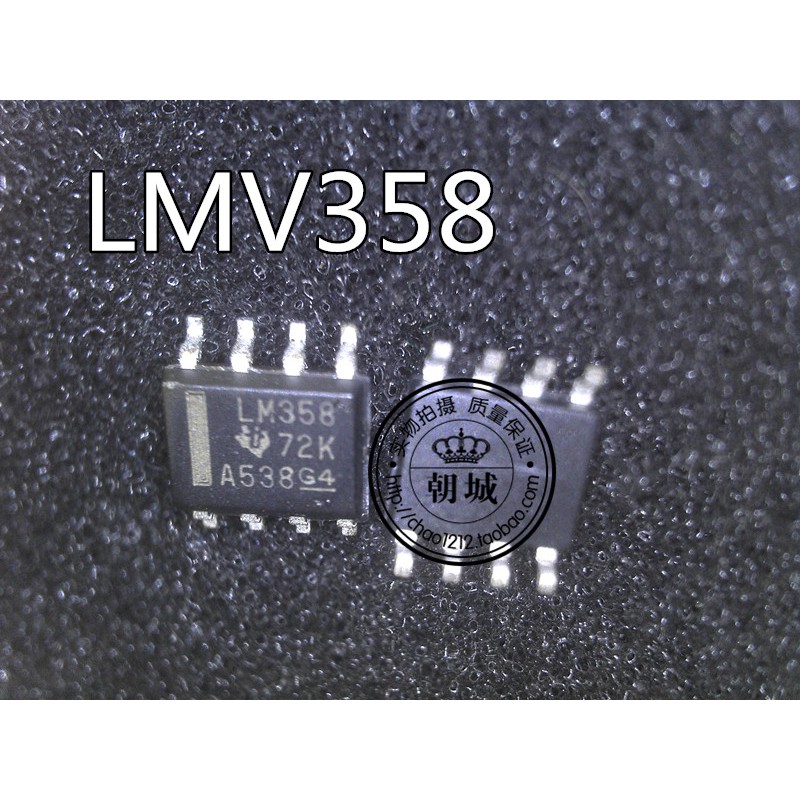 LM358 358 8 chân dán - ic so sánh trên mainboard (gói 10 con)