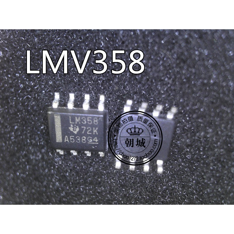 LM358 358 8 chân dán - ic so sánh trên mainboard