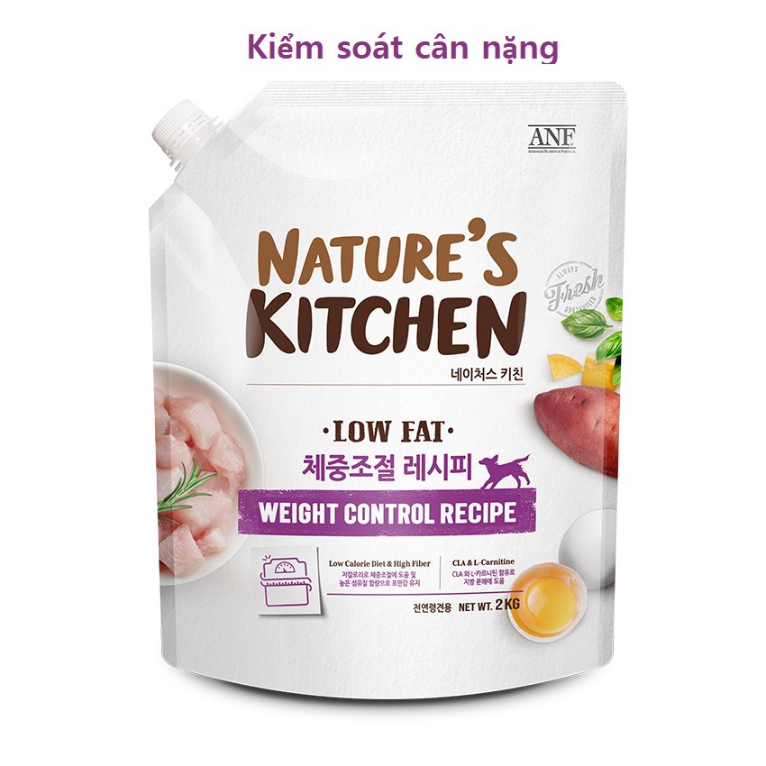 [2kg] Thức ăn hạt cho chó mọi độ tuổi ANF NATURE'S KITCHEN 5 loại - Có sỉ SLL