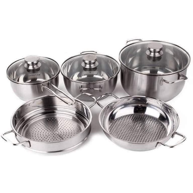 bộ nồi inox